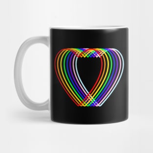 Pride Love Hearts Mug